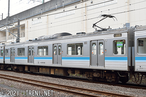 モハ205-502